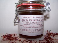 GELEE DE POMMES AU SAFRAN POT 130 G